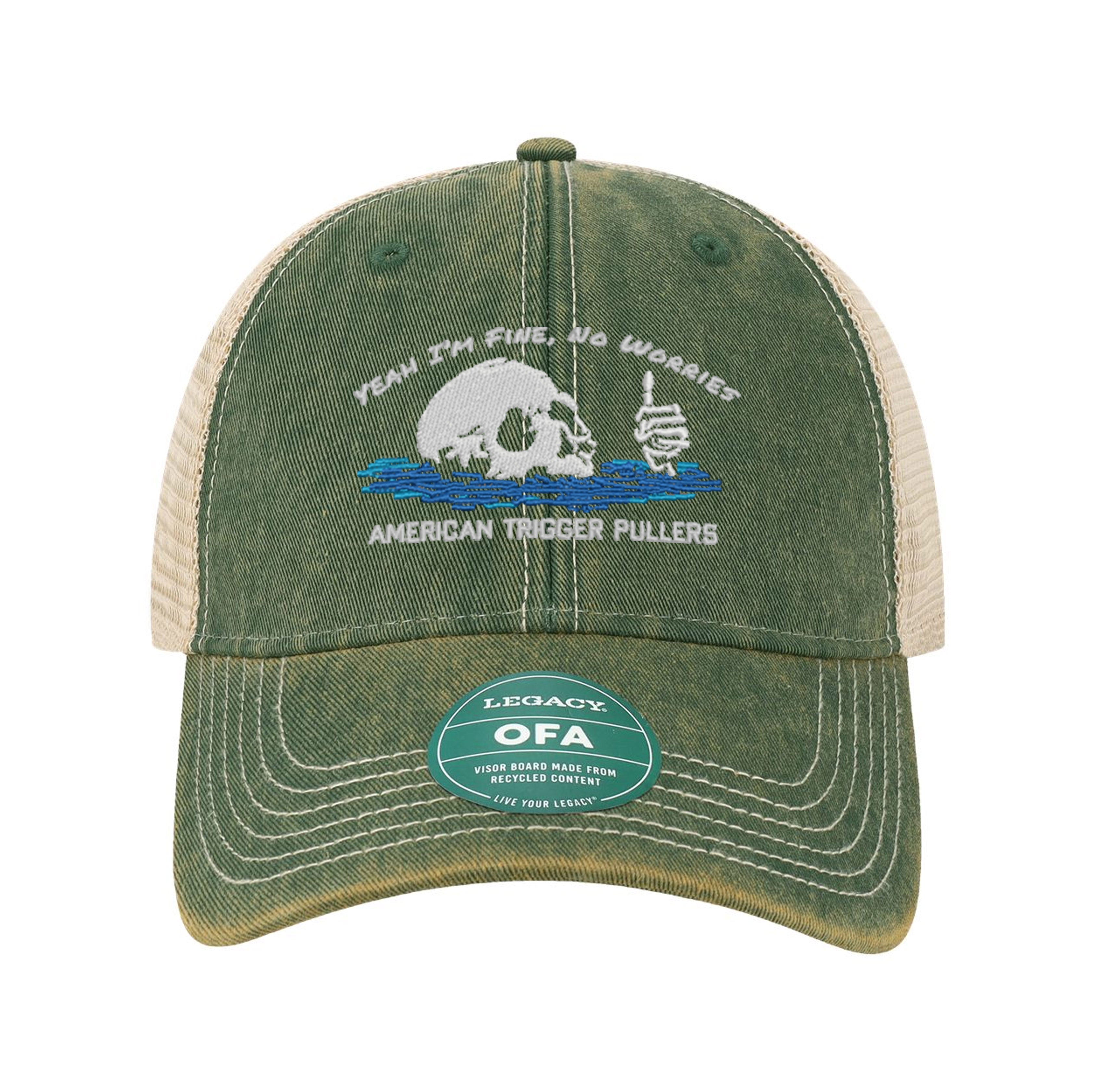I'm Fine Old Trucker Hat