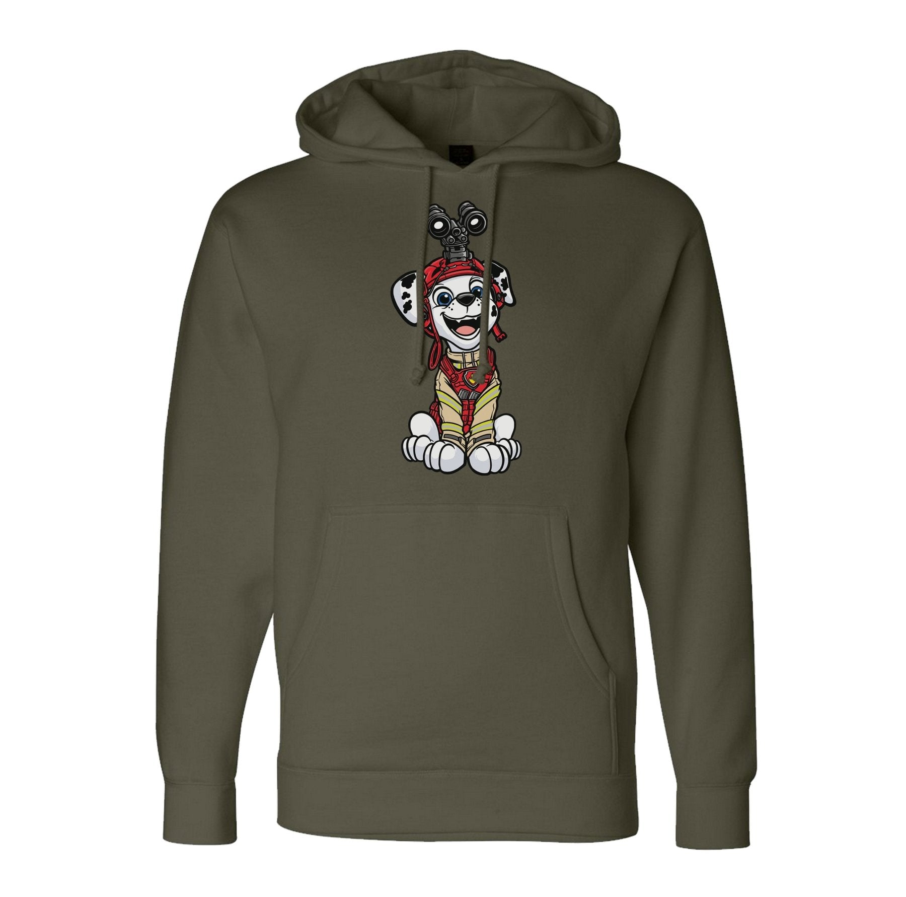 Fire Dog Hoodie - Small - Hoodie