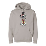 Fire Dog Hoodie - Small - Hoodie