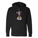 Fire Dog Hoodie - Small - Hoodie