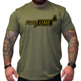 Five Line AC130 - Small - Shirt