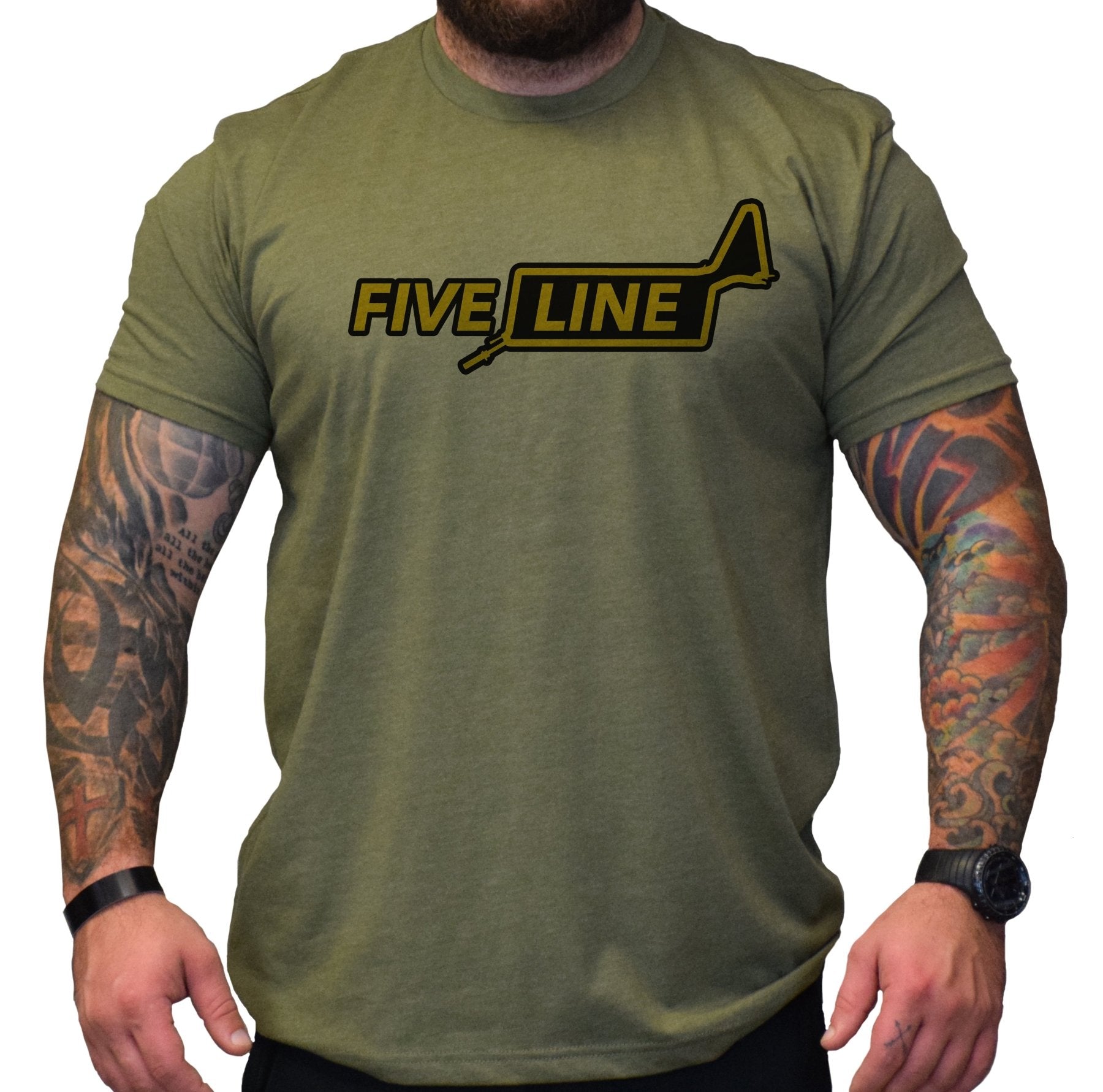 Five Line AC130 - Small - Shirt