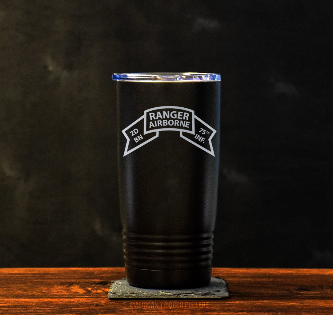 Flash - Ranger Old Scroll Tumbler - 20oz Standard Lid - Flash Tumbler