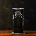 Flash - Ranger Old Scroll Tumbler - 20oz Standard Lid - Flash Tumbler