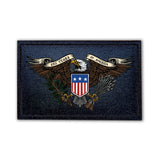 Forged Eagle Black Leather Patch
