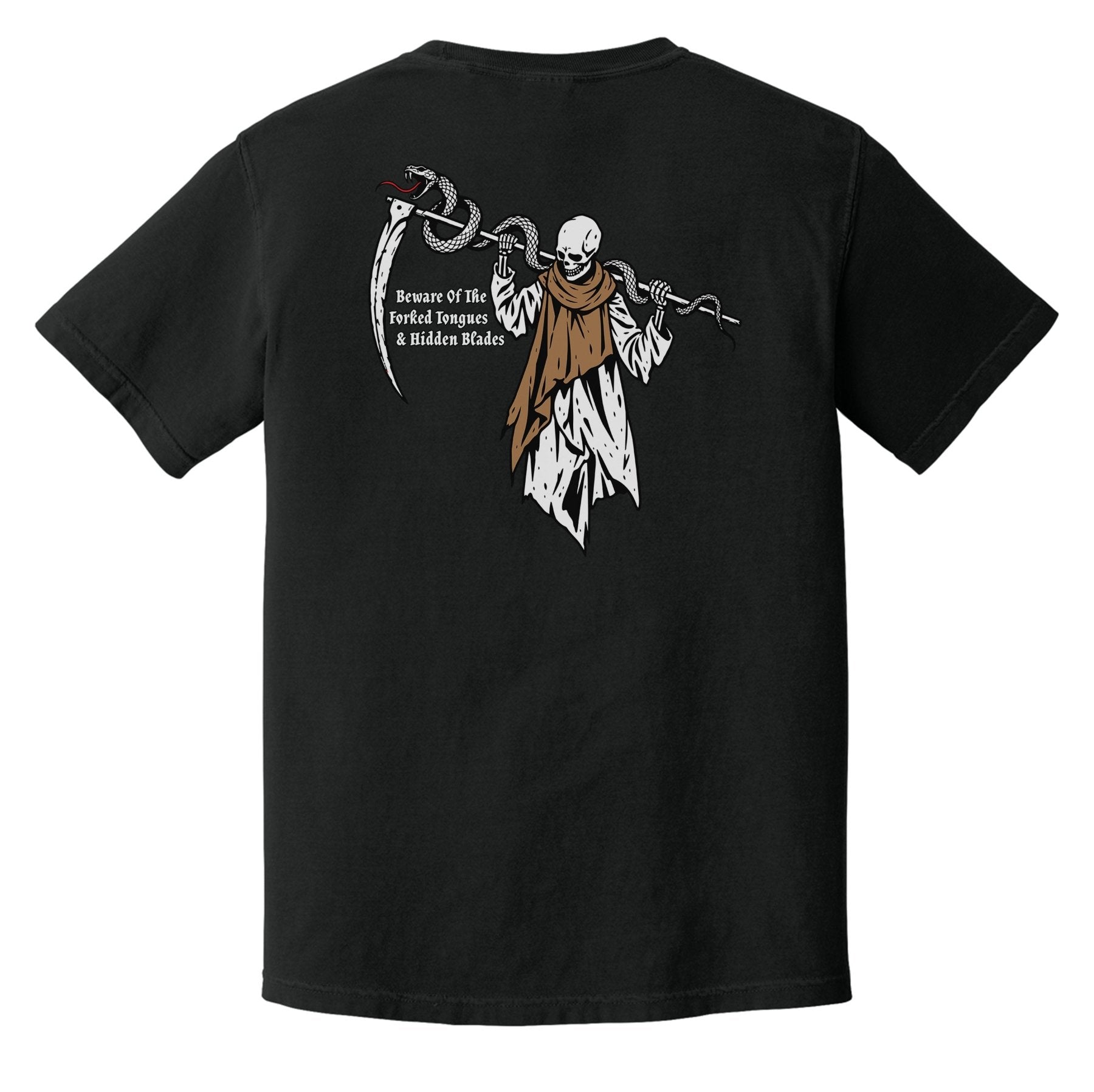 Forked Tongues Heavyweight Tee - Small - Shirt