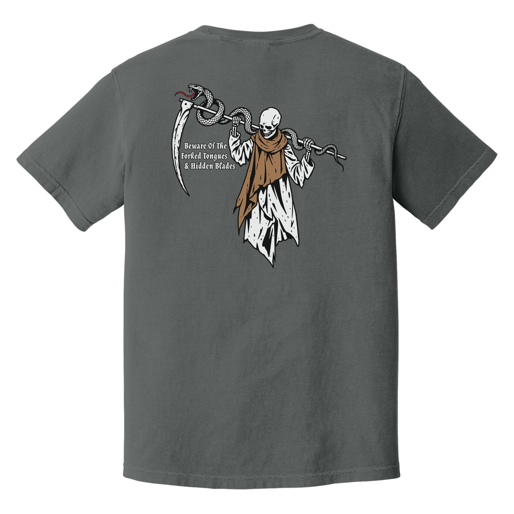 Forked Tongues Heavyweight Tee - Small - Shirt