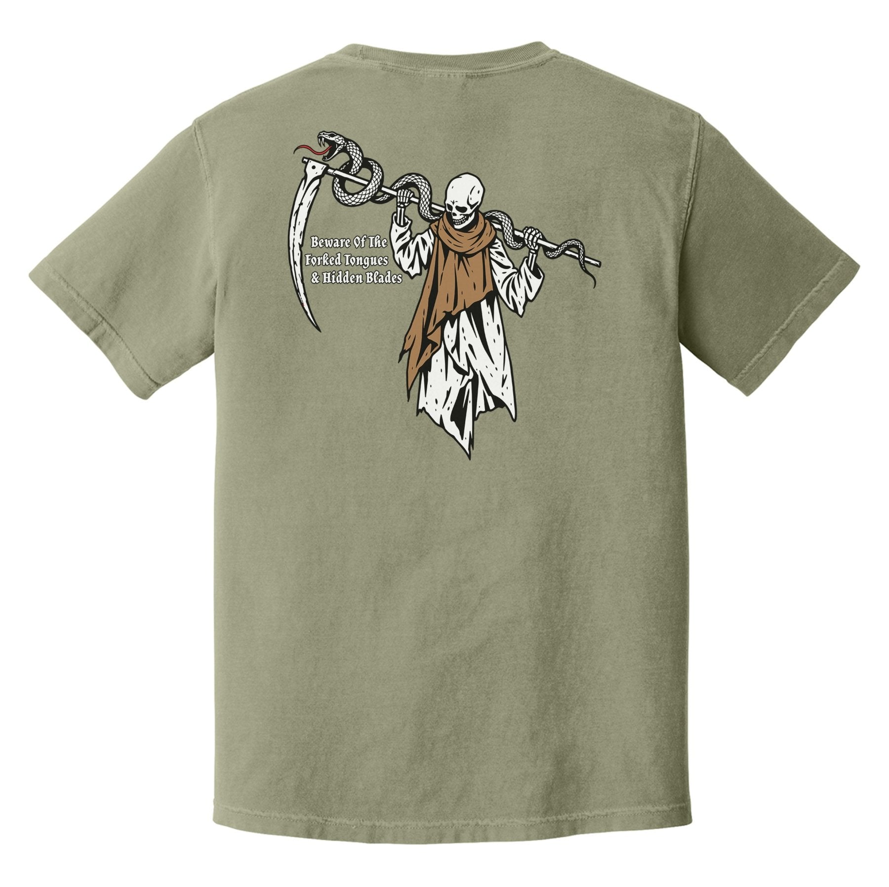 Forked Tongues Heavyweight Tee - Small - Shirt