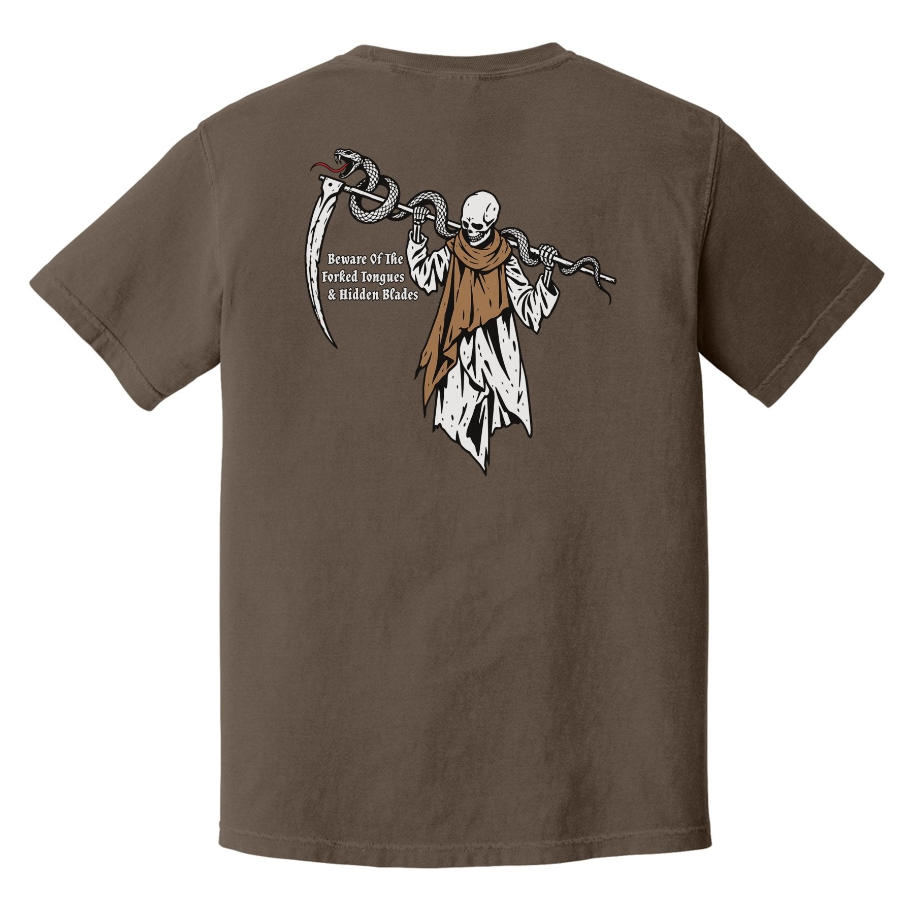 Forked Tongues Heavyweight Tee - Small - Shirt