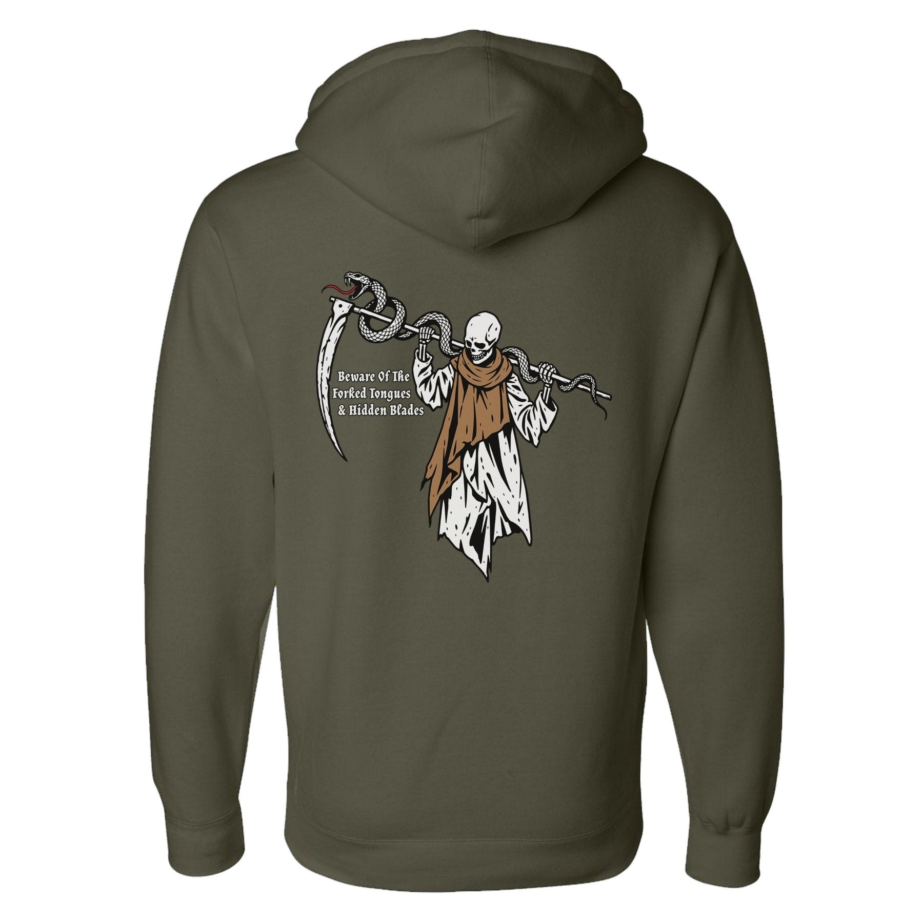 Forked Tongues Hoodie - Small - Hoodie