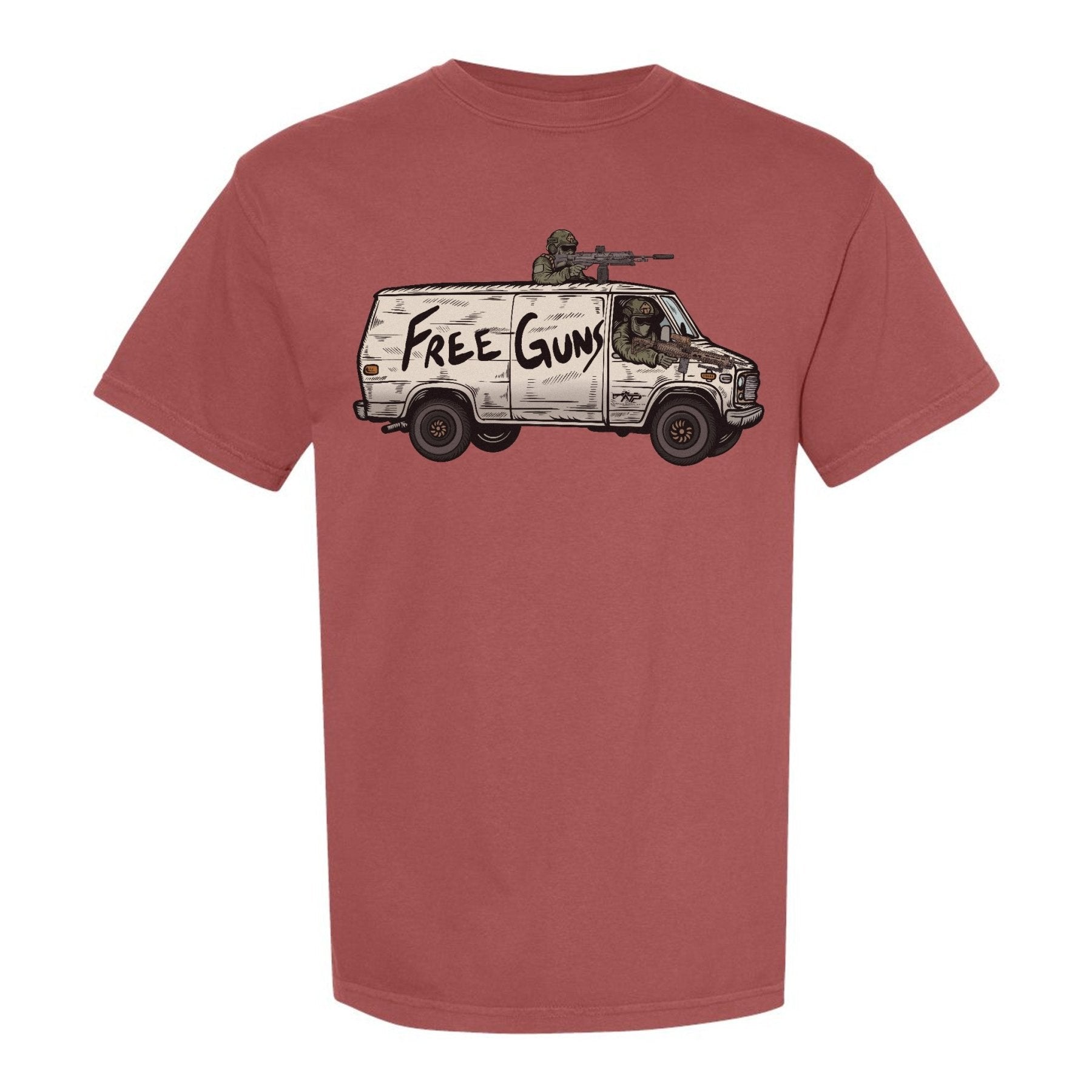 Free Guns Van Heavyweight Shirt - Small - Shirt