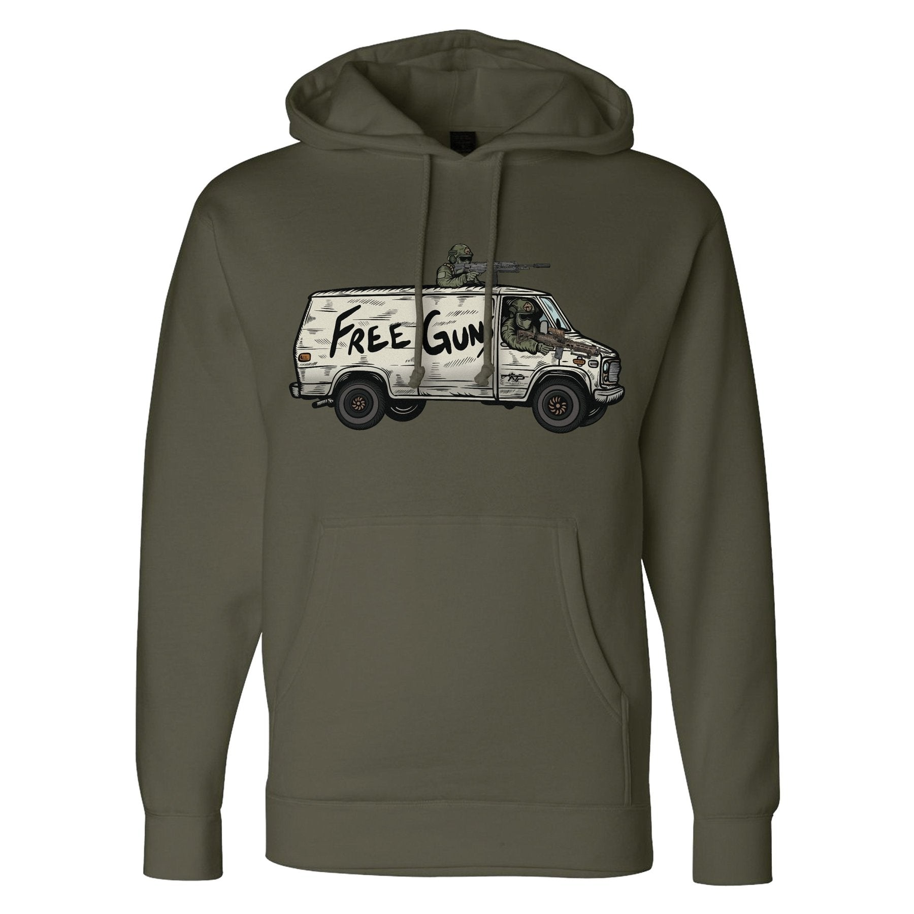 Free Guns Van Hoodie - Small - Hoodie