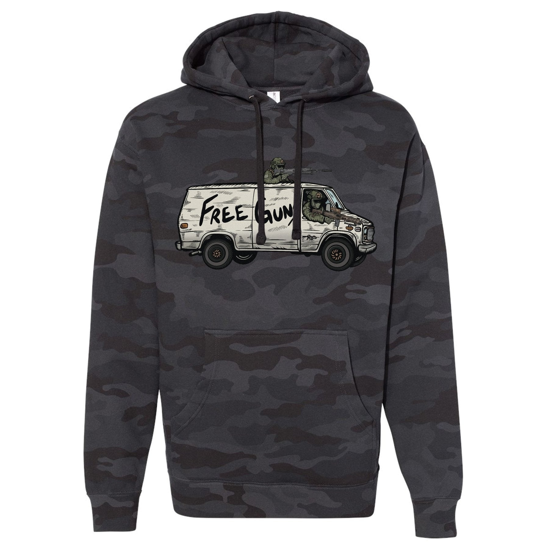 Free Guns Van Hoodie - Small - Hoodie