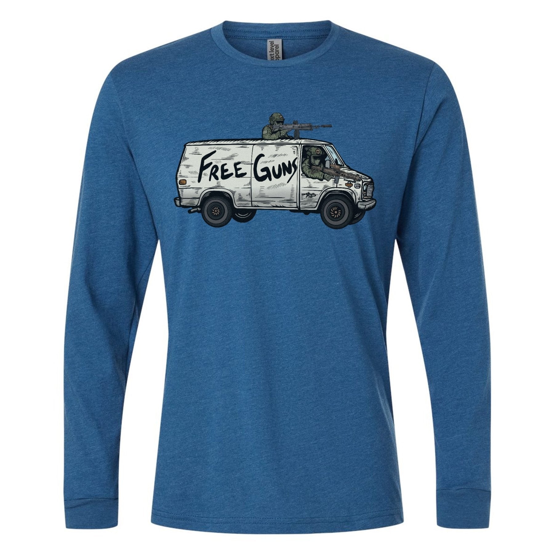 Free Guns Van Long Sleeve Shirt - Small - Long Sleeve