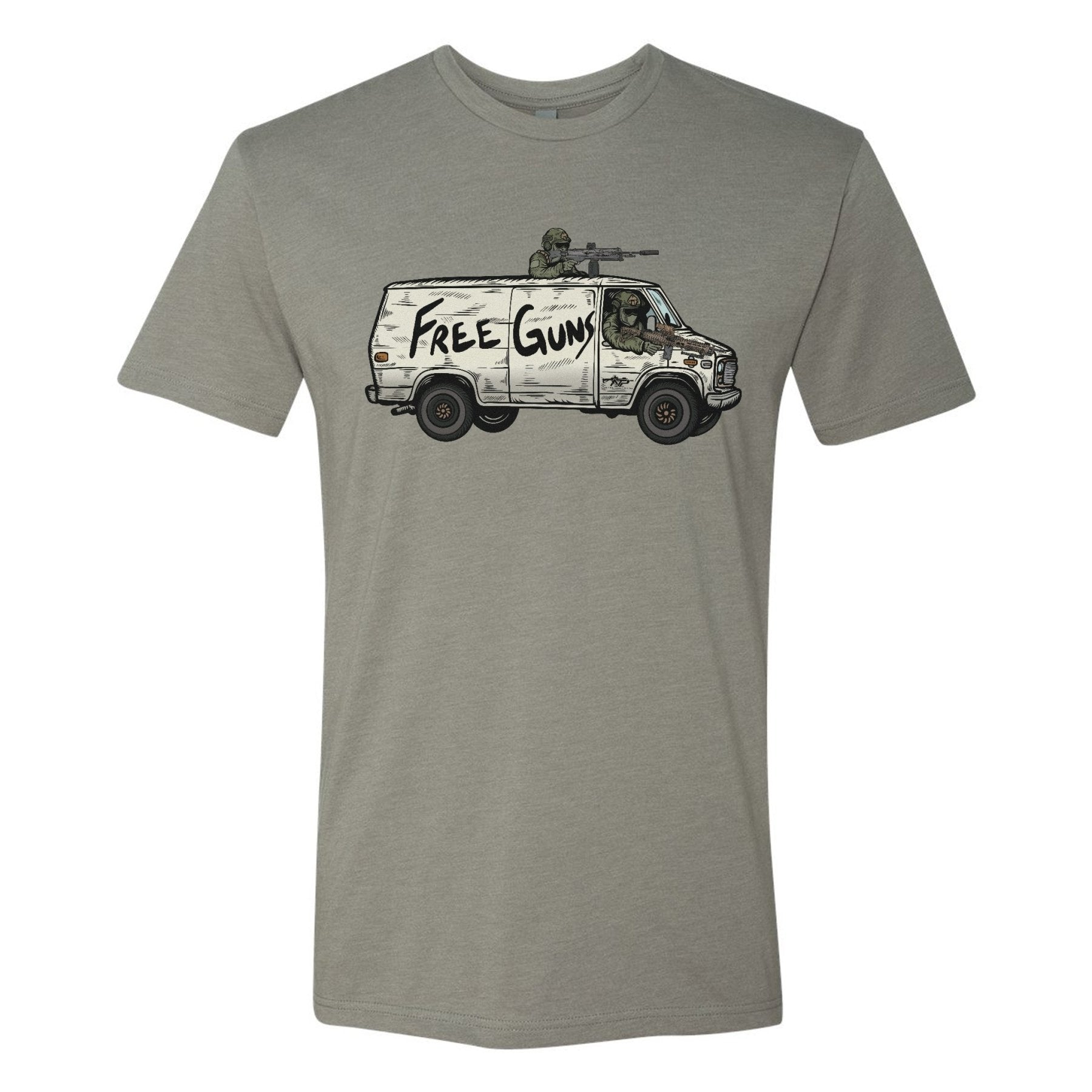 Free Guns Van Tee - Small - Shirt