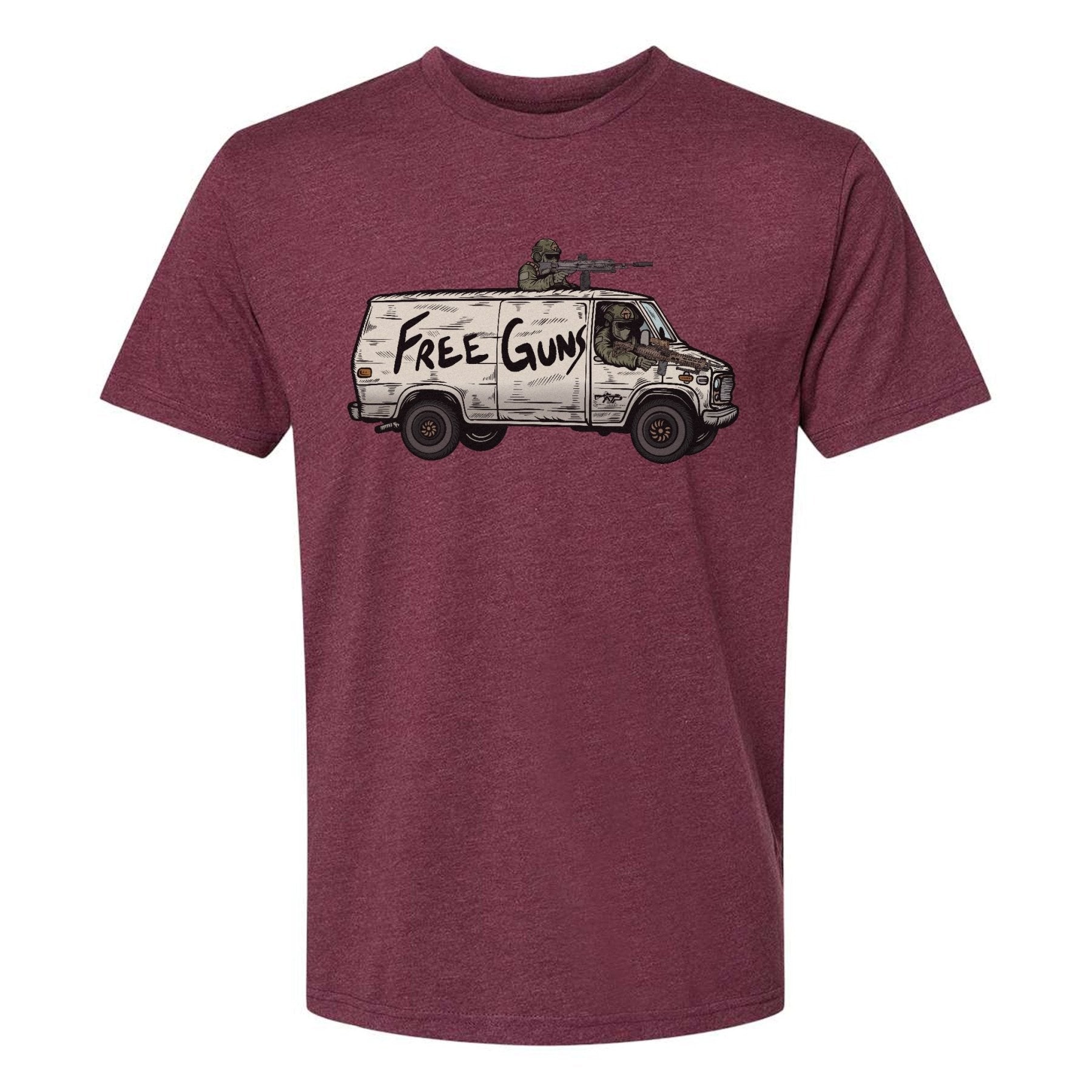 Free Guns Van Tee - Small - Shirt