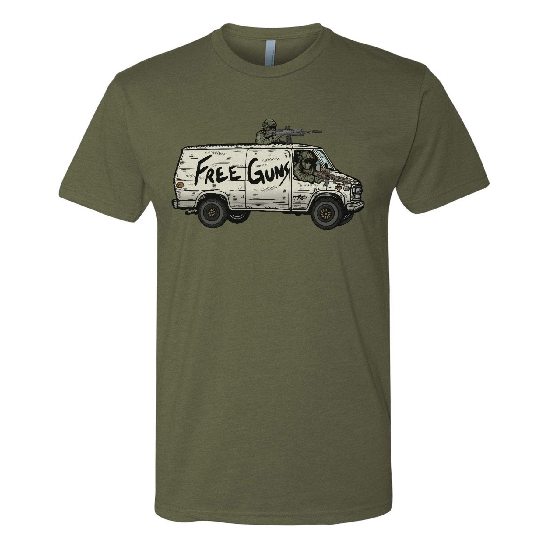 Free Guns Van Tee - Small - Shirt