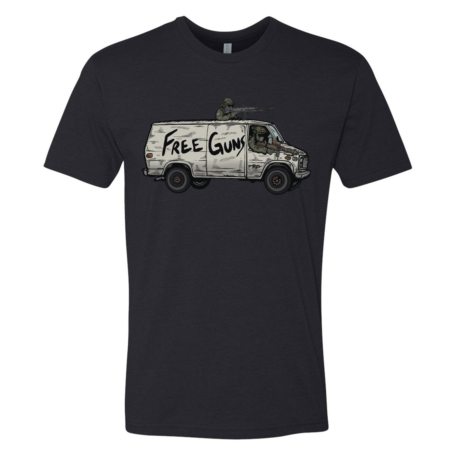 Free Guns Van Tee - Small - Shirt