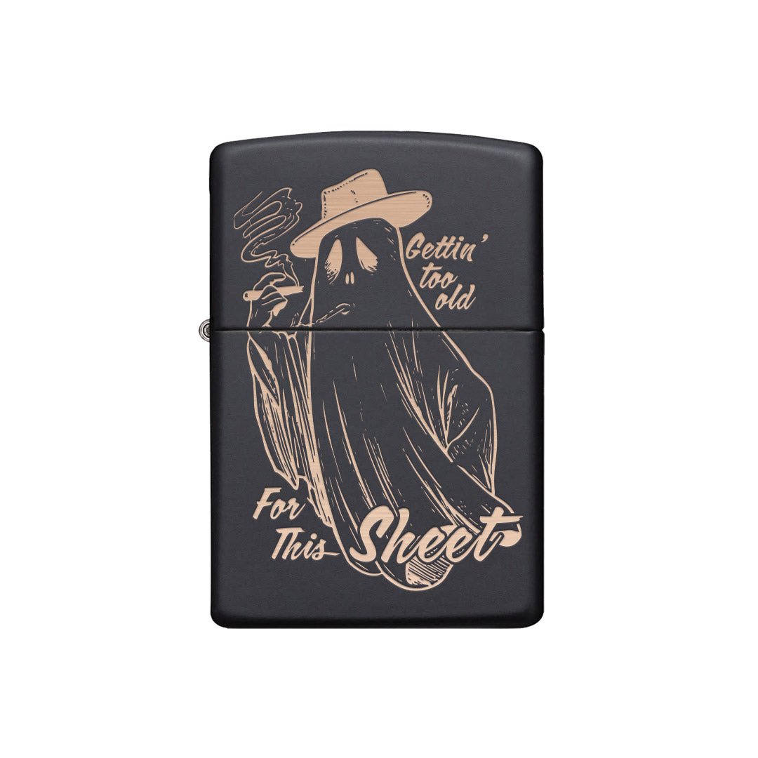 Gettin' Too Old Lighter - Matte Black - Lighter