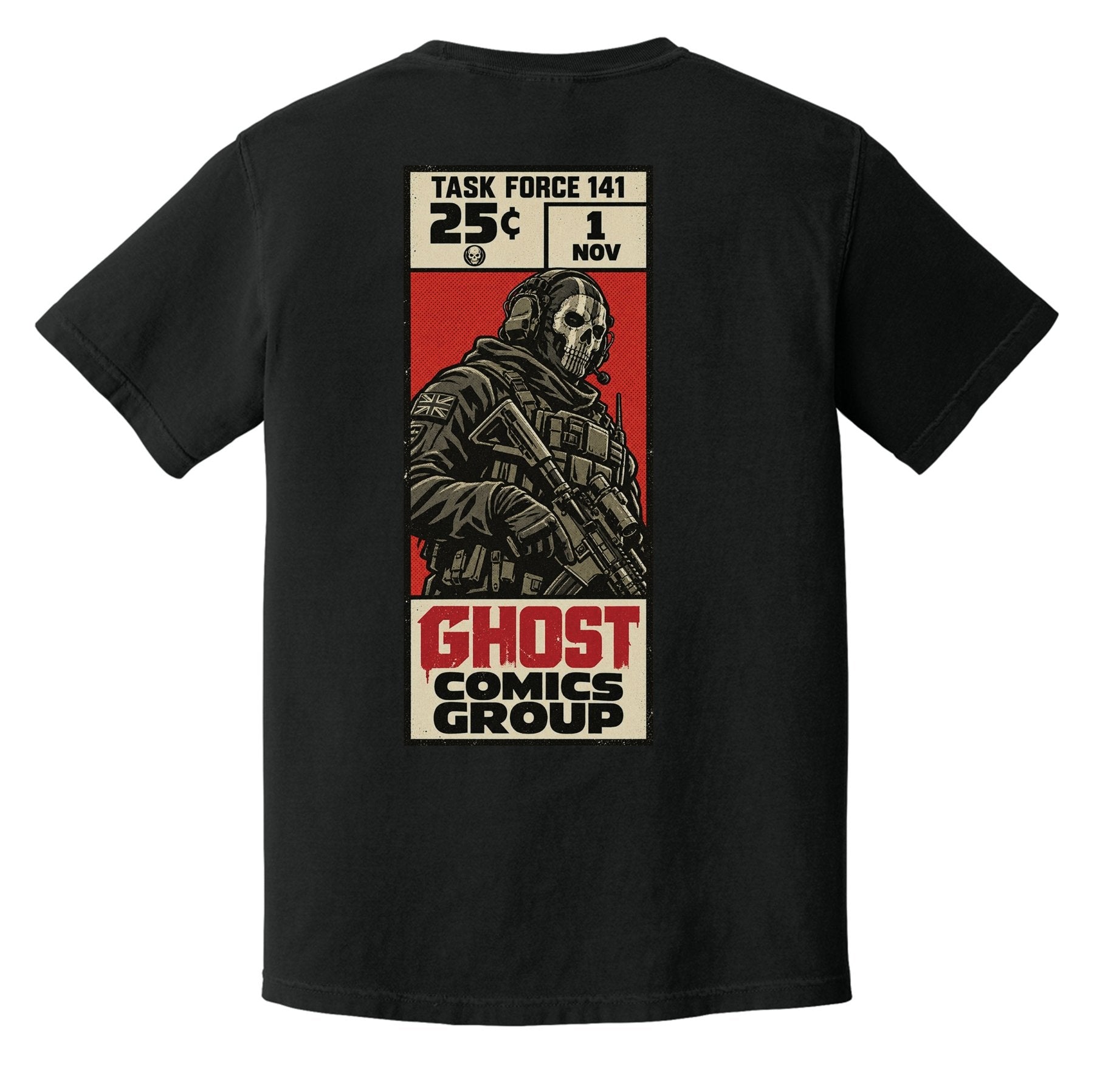 Ghost Comic Heavyweight Tee - Small - Shirt