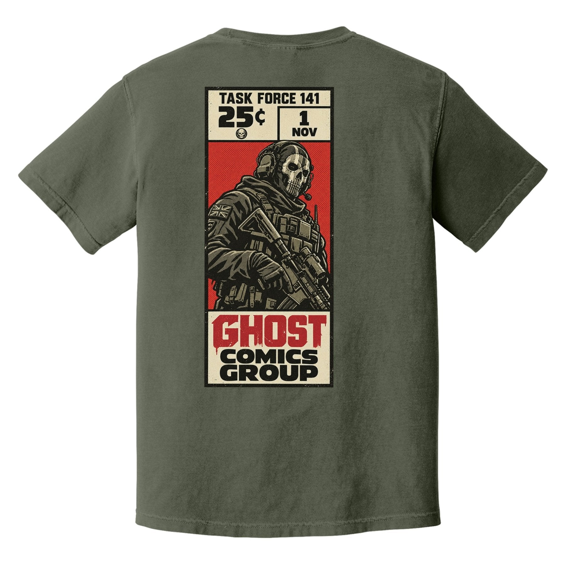 Ghost Comic Heavyweight Tee - Small - Shirt