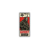 Ghost Comic Sticker - 4" - Sticker