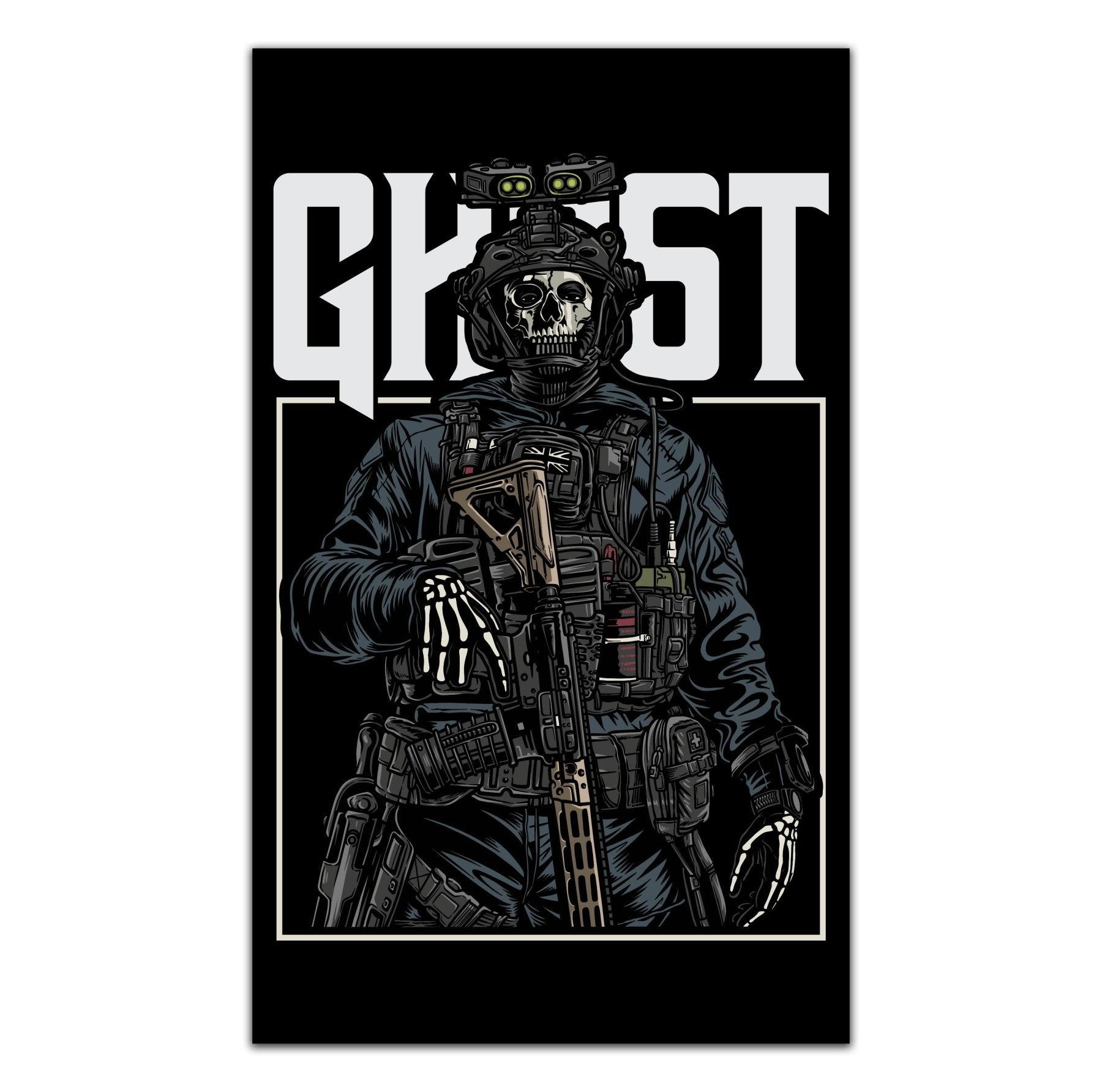 Ghost Full Color Flag - 3' x 5' - Flag