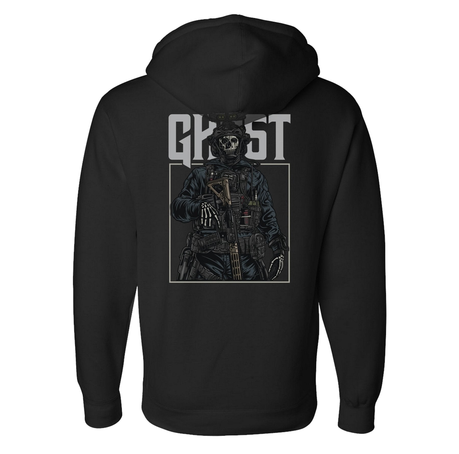 Ghost Full Color Hoodie - Small - Hoodie