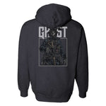 Ghost Full Color Hoodie - Small - Hoodie