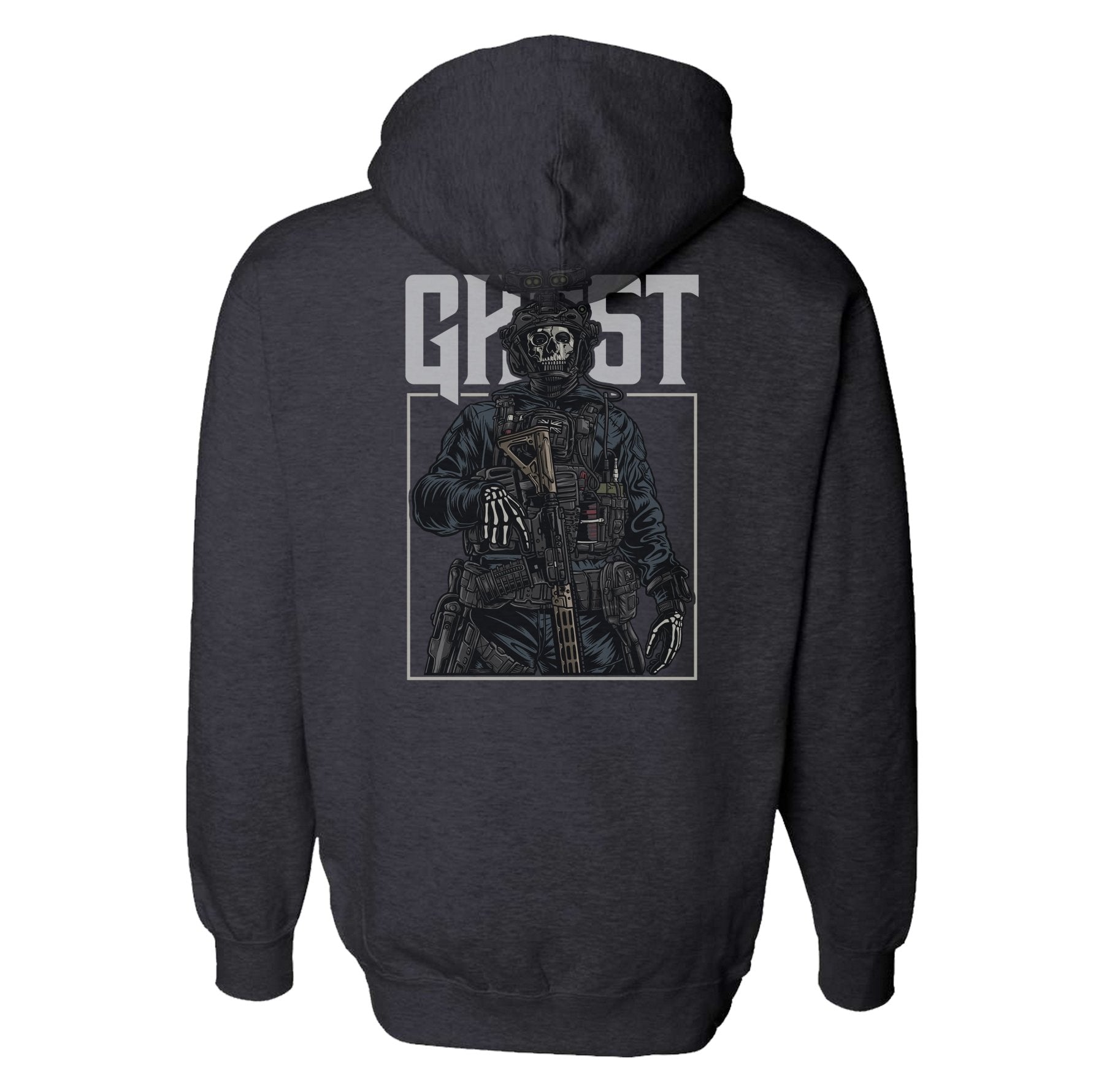 Ghost Full Color Hoodie - Small - Hoodie