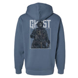 Ghost Full Color Hoodie - Small - Hoodie