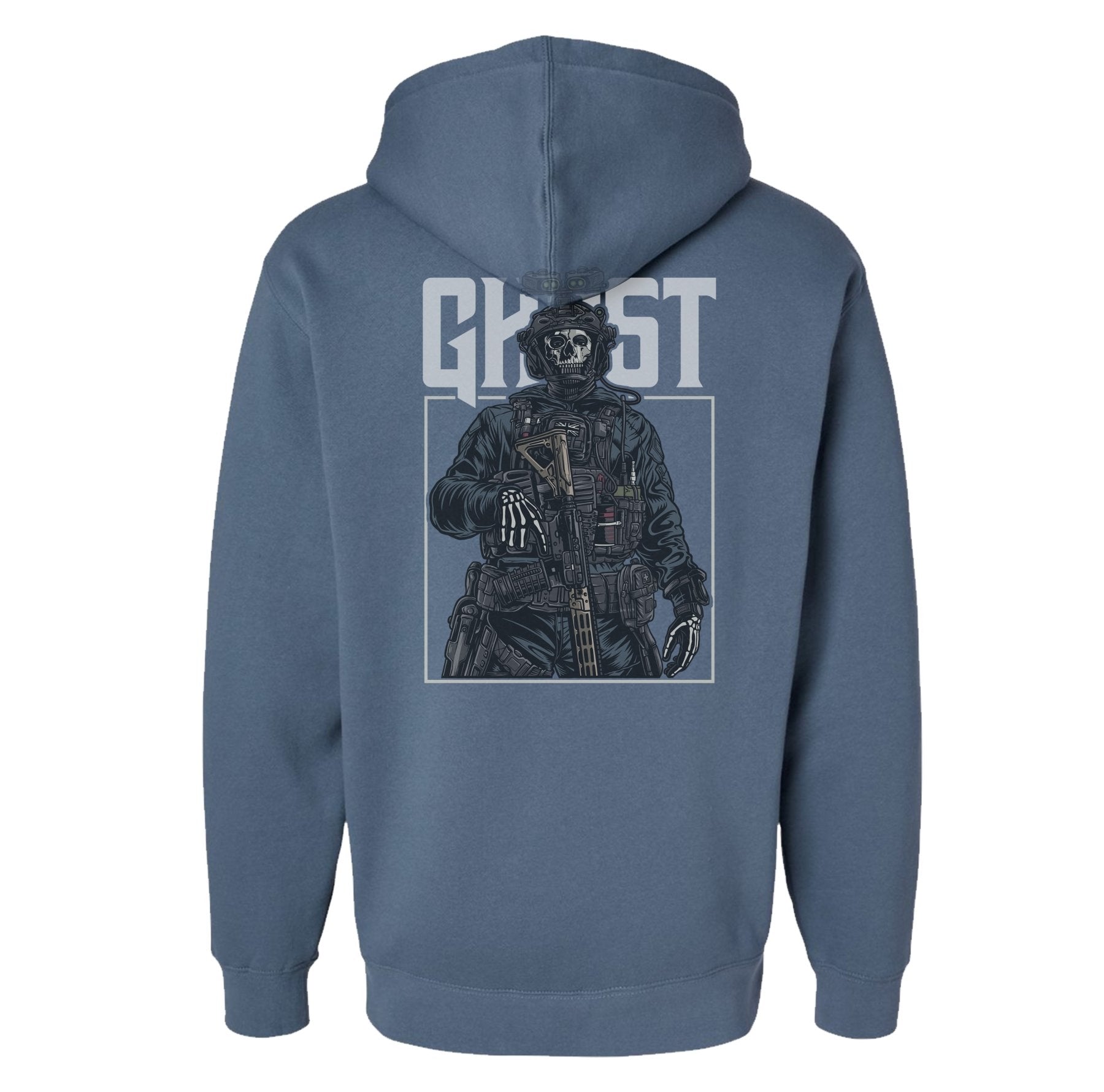 Ghost Full Color Hoodie - Small - Hoodie