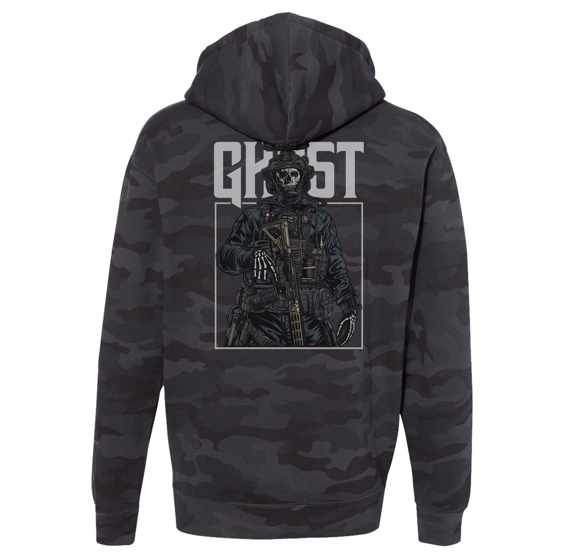 Ghost Full Color Hoodie - Small - Hoodie