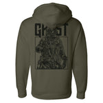 Ghost Hoodie - Small - Hoodie