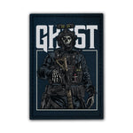 Ghost PVC Patch - 3" x 2" - Patch
