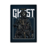 Ghost PVC Patch - 3" x 2" - Patch