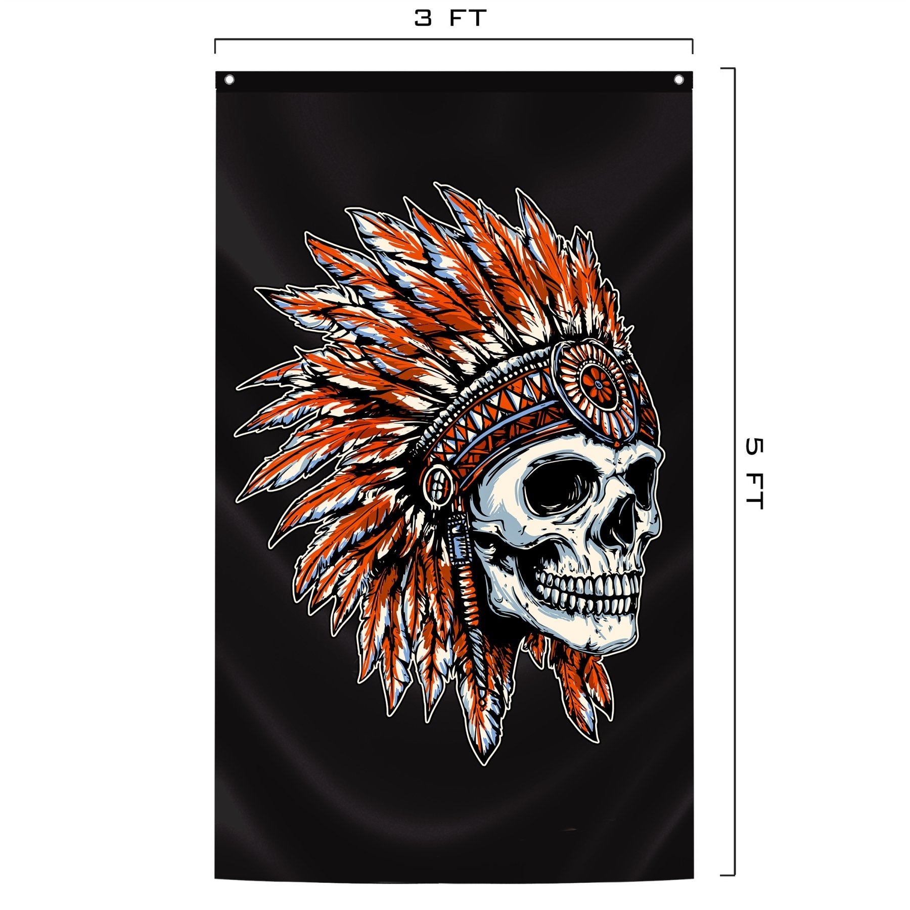 Ghost Tribe Flag - 3' x 5' - Flag