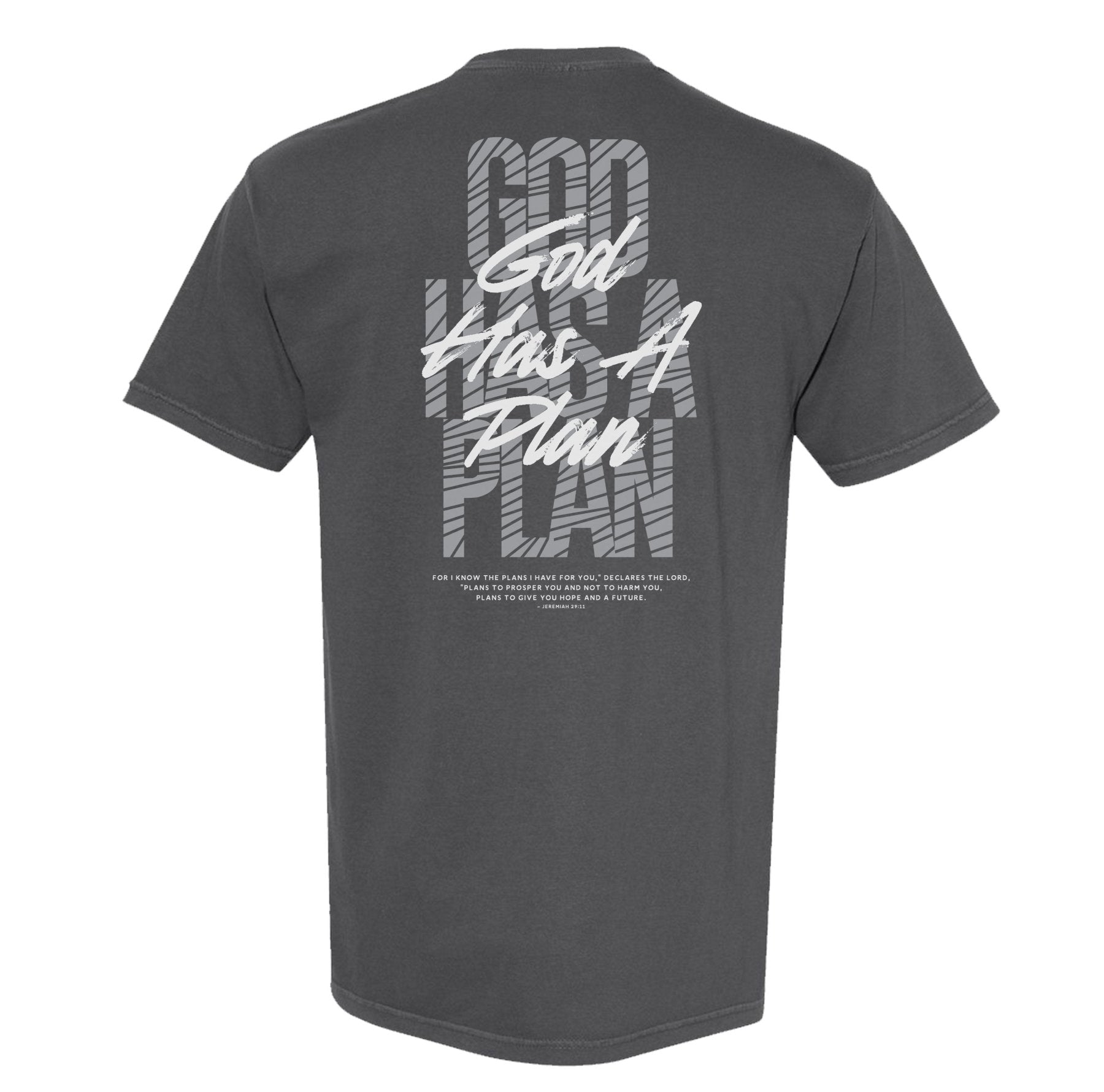 God Has A Plan Heavyweight Tee - Small - Shirt