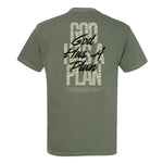 God Has A Plan Heavyweight Tee - Small - Shirt