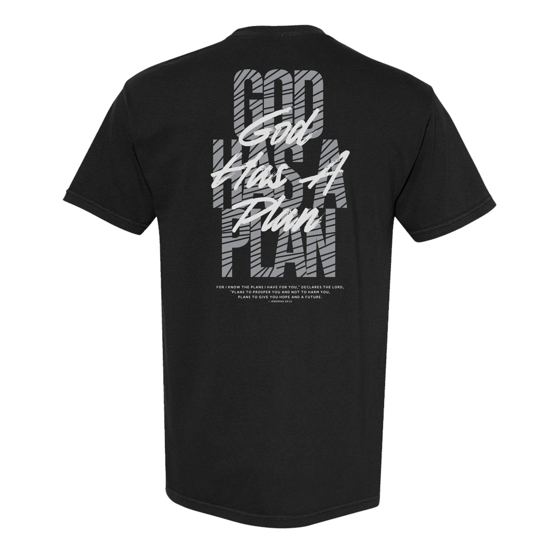 God Has A Plan Heavyweight Tee - Small - Shirt