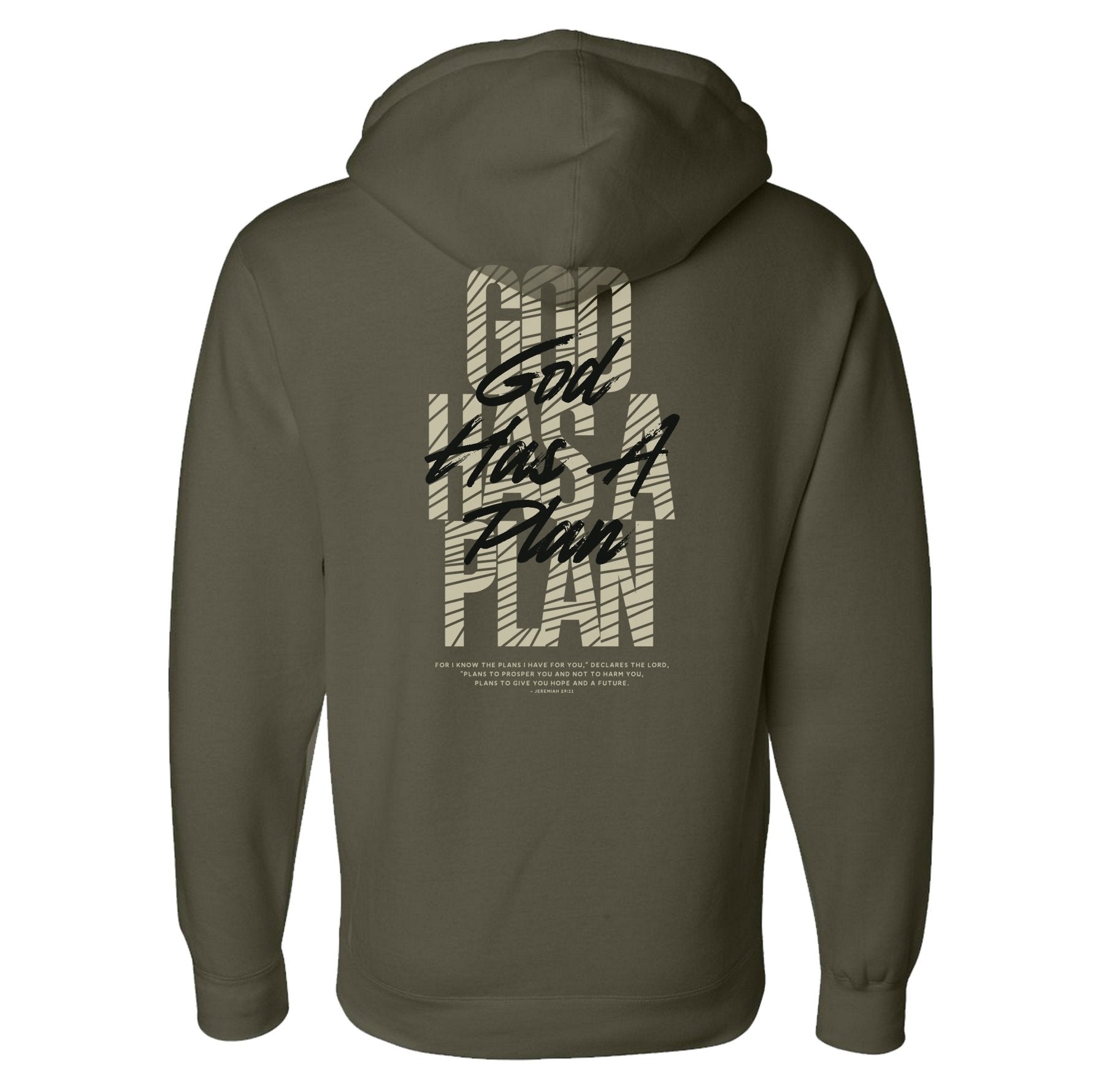 God Has A Plan Hoodie - Small - Hoodie