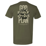 God Has A Plan Tee - Small - Shirt