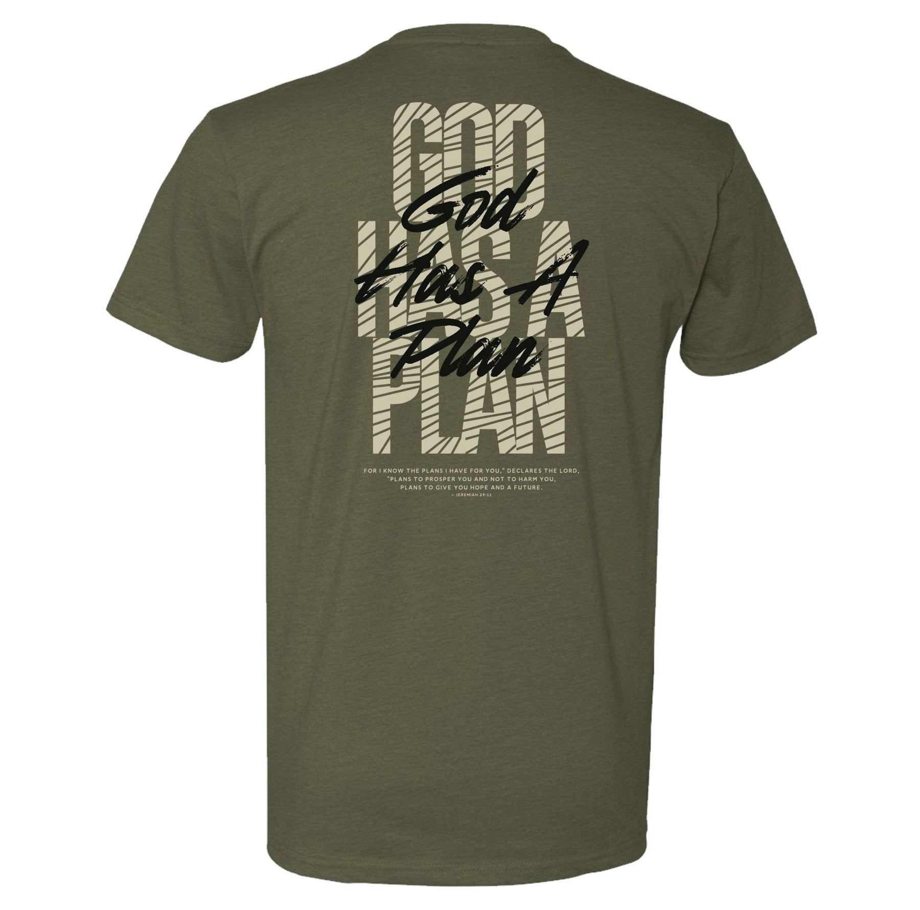 God Has A Plan Tee - Small - Shirt