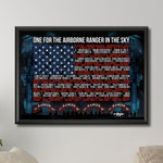 Gold Star Canvas Donation - 75th Ranger Airborne - Print