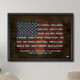 Gold Star Canvas Donation - 25th LRRP - Print