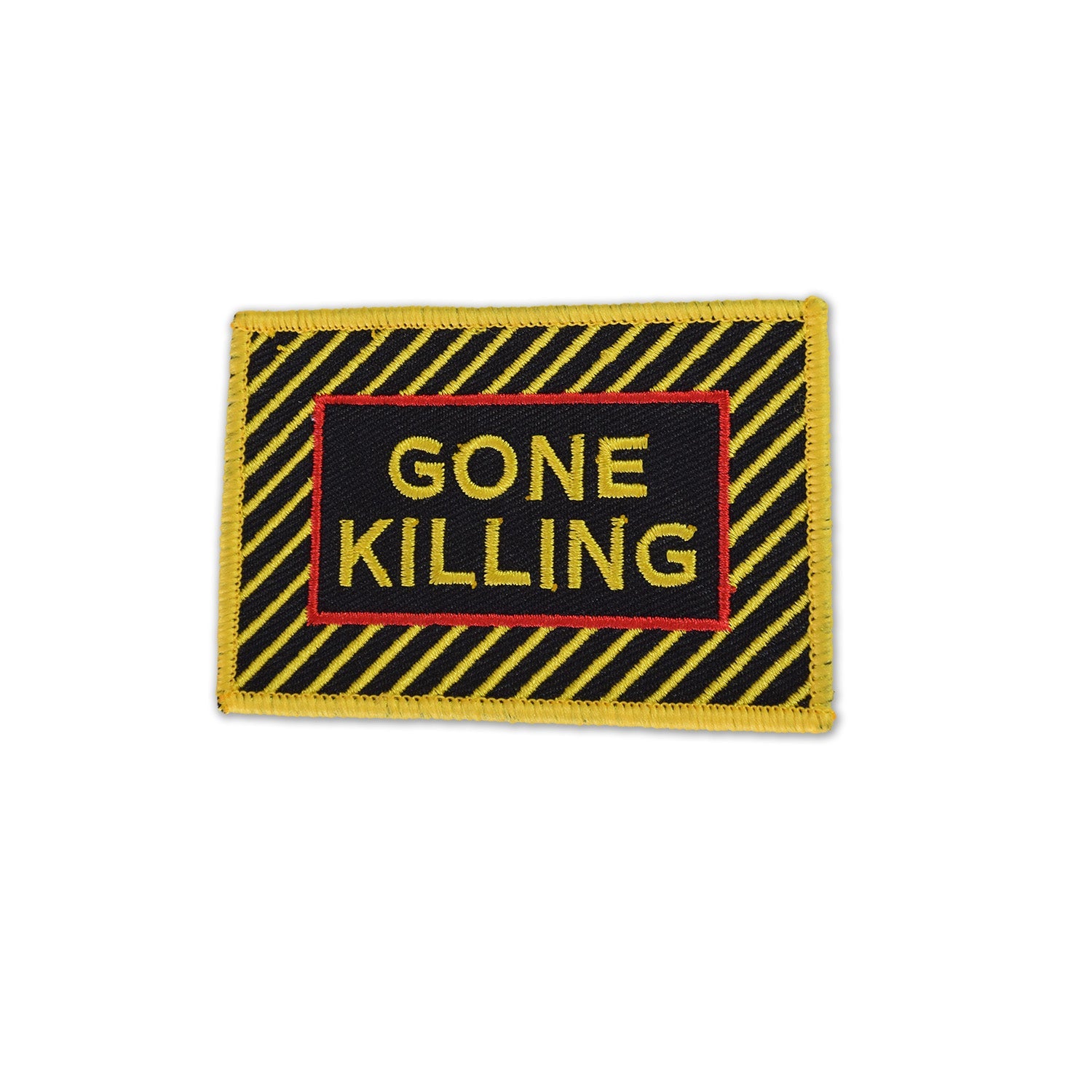 Gone Killing Embroidered Patch - 2" x 3" - Patches