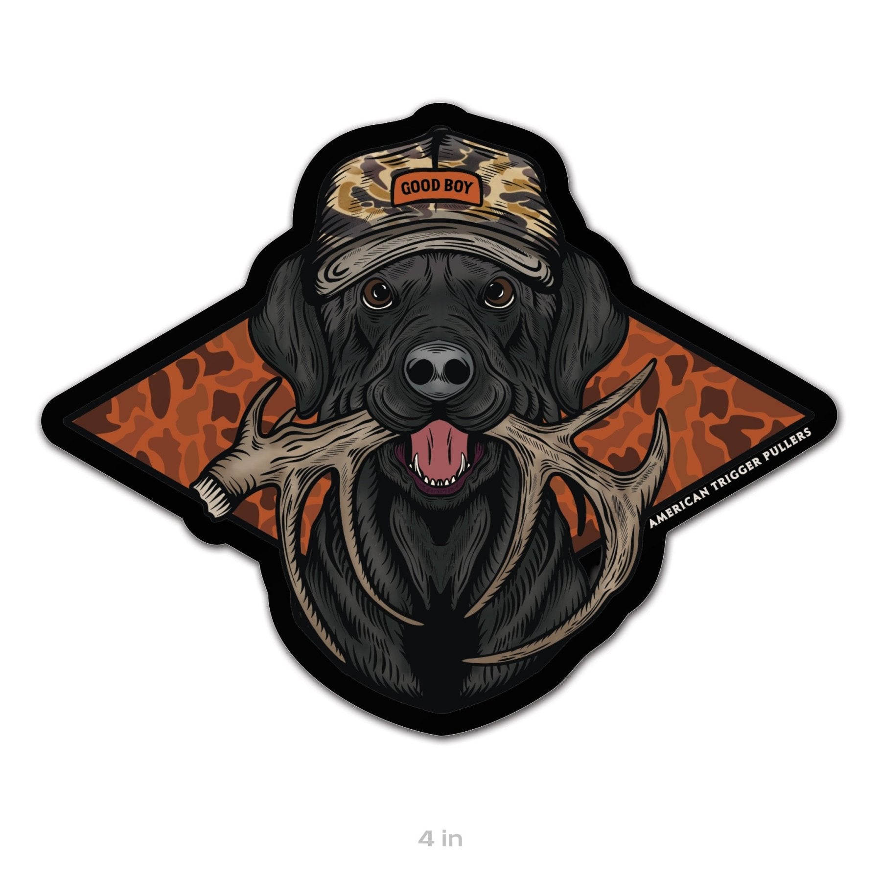 Good Boy Diamond Sticker - 4" - Sticker