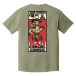 Good Whiskey Comic Heavyweight Tee - Small - Shirt