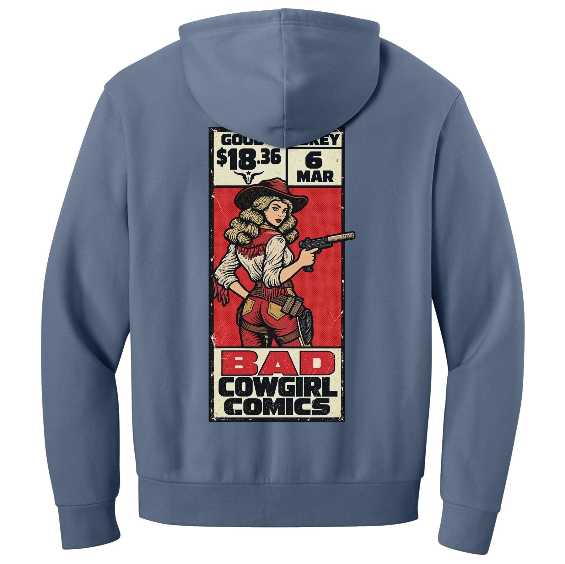 Good Whiskey Comic Hoodie - Small - Hoodie