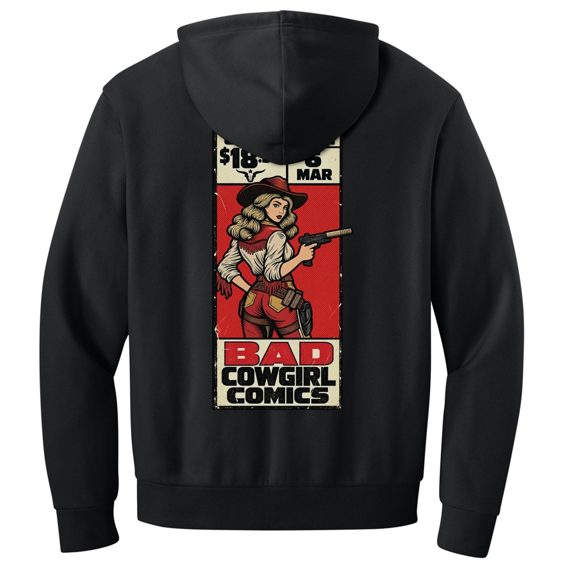 Good Whiskey Comic Hoodie - Small - Hoodie